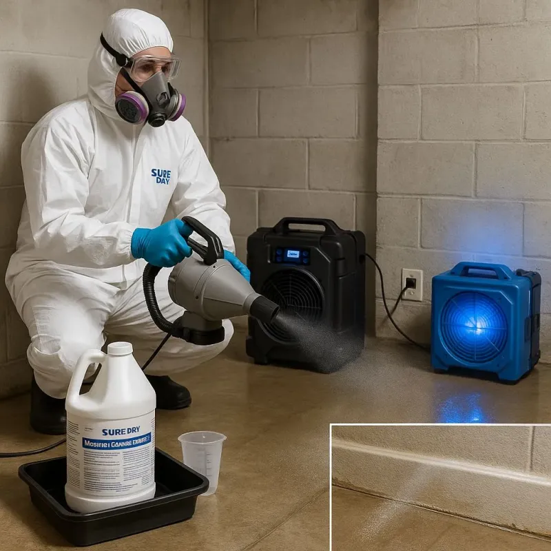 Sanitization and Odor Removal process in Middle Village, NY